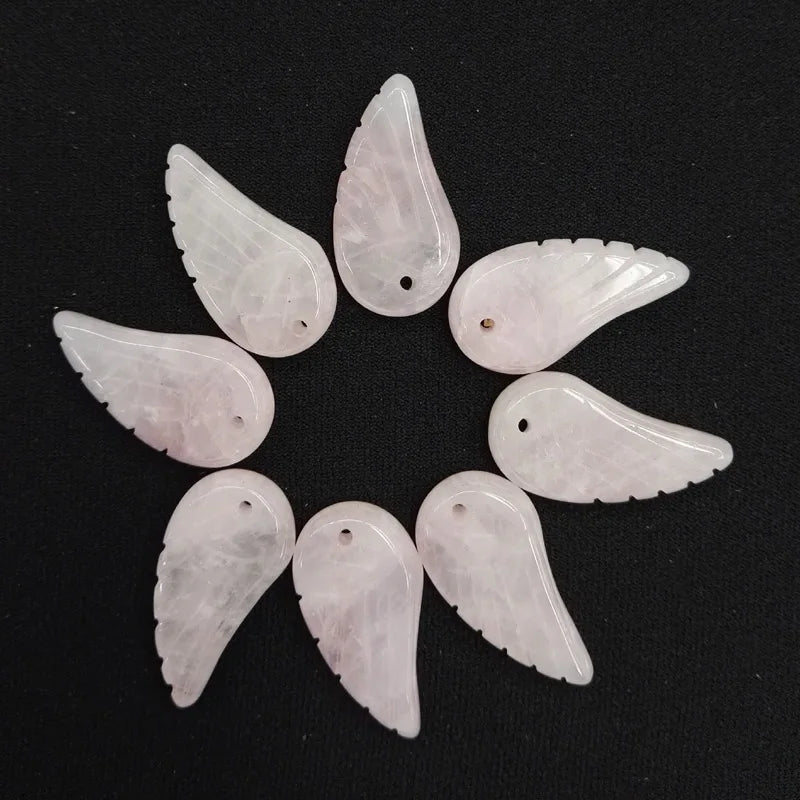 Angel Stone Charms Necklaces Pendants for Jewelry Making