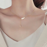 Zircon Diamonds Gemstones Choker Tassel Necklace