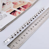 925 Sterling Silver Bell Bracelet Girl Charming Lady Jewelry