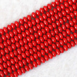Natural Red Coral Stone Beads for DIY Jewelry Making