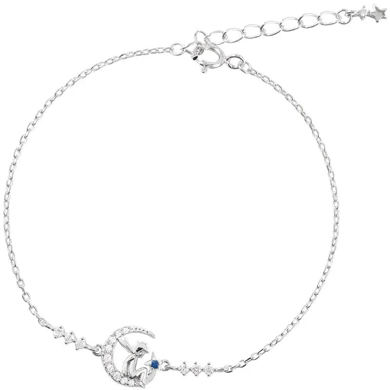 Women's S925 Silver-Plated Fairy Tale Bracelet