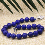 Lapis Lazuli Stone Bead Bracelet 8mm Bangle DIY Jewelry