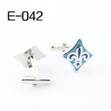 FashionCufflinks Novelty cufflinks for men Enamel 2014Cuff Links Wholesales E042