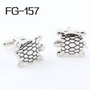 Enamel Tortoise Cufflinks for Men 2014 Novelty FG157