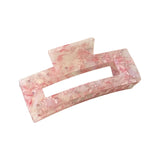 10.5cm Square Hollow Hair Claw Rhinestones Clip Hair Accessories