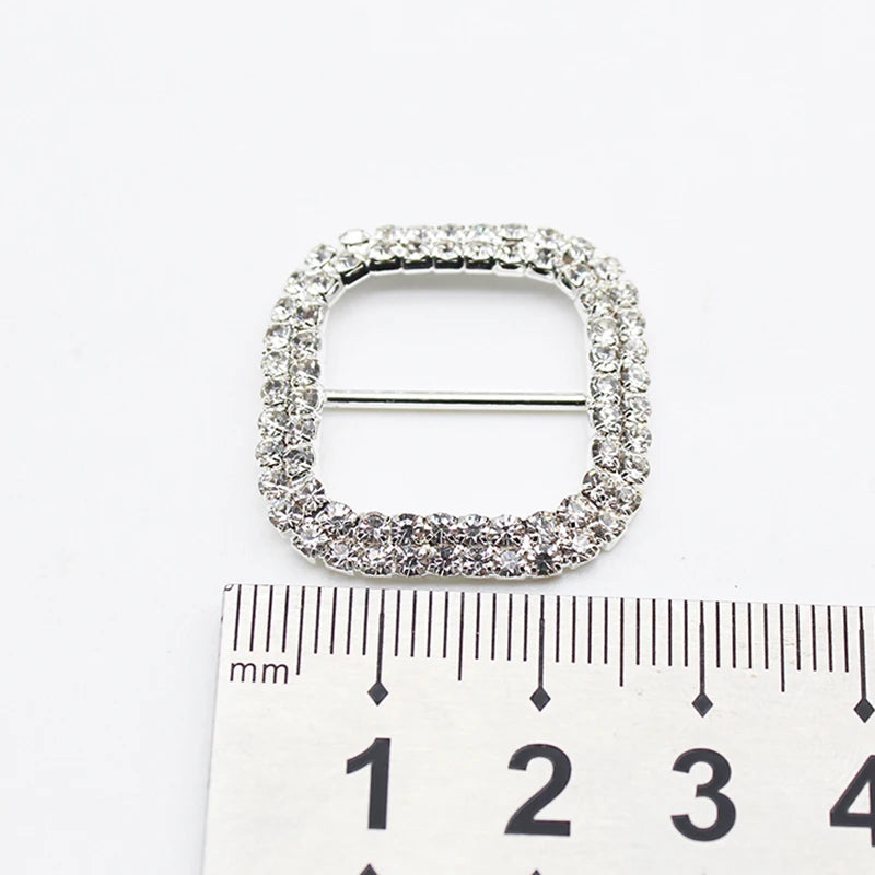 Fashionable 26 * 26MM Double Drainage Drill Fastener 10pcs Artificial Jewelry