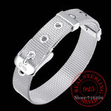 Sterling Silver Bracelet Watch Chain 10mm Gift