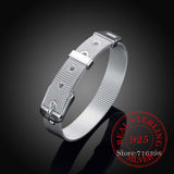 Sterling Silver Bracelet Watch Chain 10mm Gift