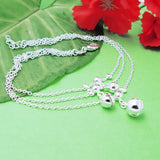 Sterling Silver Bell Anklets For Girls