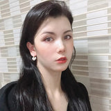 Pearl Love Earring Pendant French Ins Jewelry For Women