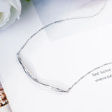 925 Sterling Silver Smile Necklace Pendant
