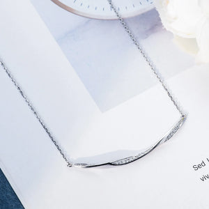 925 Sterling Silver Smile Necklace Pendant