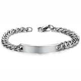 Gold-plated Bracelet Adjustable Titanium Steel Couple Classic Jewelry