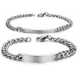 Gold-plated Bracelet Adjustable Titanium Steel Couple Classic Jewelry