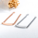 Gold-plated Bracelet Adjustable Titanium Steel Couple Classic Jewelry