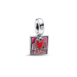S925 Sterling Silver Barking Dog Charm Necklace