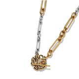S925 Sterling Silver Barking Dog Charm Necklace