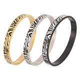 Stylish Stainless Steel Cuff Bangle Men's Bracelet Gift