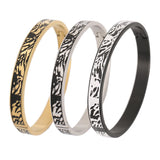 Stylish Stainless Steel Cuff Bangle Men's Bracelet Gift