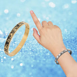 Stylish Stainless Steel Cuff Bangle Men's Bracelet Gift