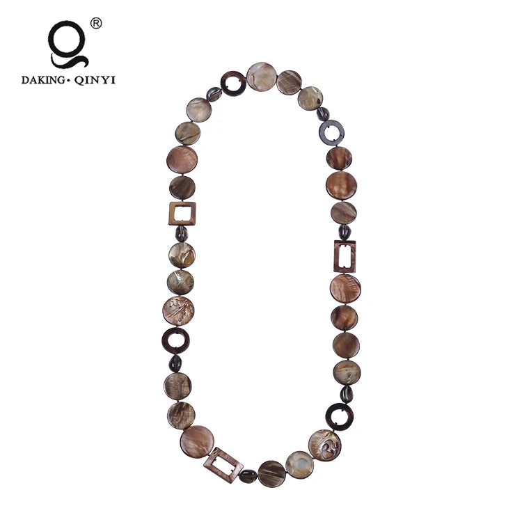Shell Charm Necklace For Women