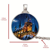 Lonely Castle Crystal Pendant Halloween