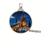 Lonely Castle Crystal Pendant Halloween
