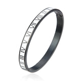 Stylish Stainless Steel Romanesque Bracelet - Men & Women