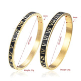 Stylish Stainless Steel Romanesque Bracelet - Men & Women