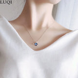 Fashionable S925 Silver Plated Astronaut Pendant Couple Necklaces