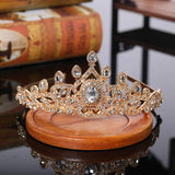 Moroccan Crystal Crown for Women's Birthday Party Wedding