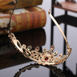 Moroccan Crystal Crown for Women's Birthday Party Wedding