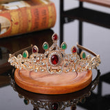 Moroccan Crystal Crown for Women's Birthday Party Wedding