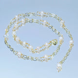 Natural Pearl Bracelet Short Necklace Valentines Jewelry Gift for Women Girls