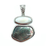 Natural Mother-of-pearl Shell Pendant Abalone Shell Jewelry