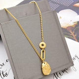 Openwork Starry Stone Necklace Mix And Match Jewelry