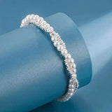 Pearl Wrap Chain Double Layer Versatile Small Precision Jewelry Geometric