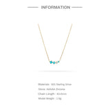 Turquoise Pendant Necklace 925 Sterling Silver for Women