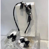 Crystal Tassel Headband Street Style Hair Accessories