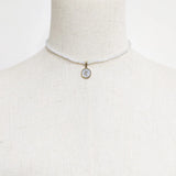 Fashionable Shell Letter Pendant Necklace Personalized Customization Crystal Nec