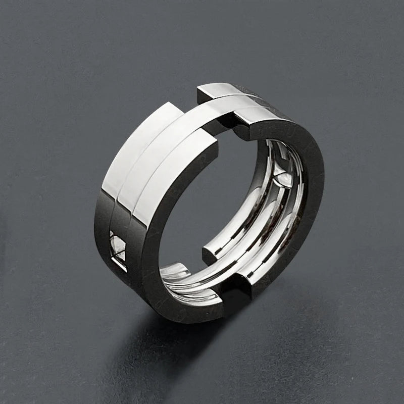 Stainless Steel Transformable Dual Purpose Ring