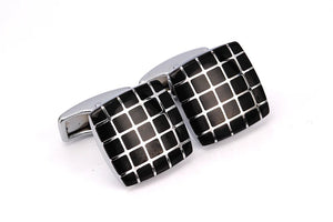 Stainless Steel Cufflinks Wedding Suit Web Cufflink