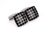 Stainless Steel Cufflinks Wedding Suit Web Cufflink