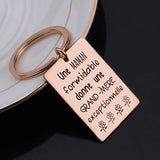 Three-color Car Key Ring: Une MAMAN Formidable Donne Une GRAND-MERE Exce