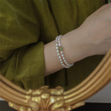 Women's Hotan Jade Pearl Bracelet for Banquet