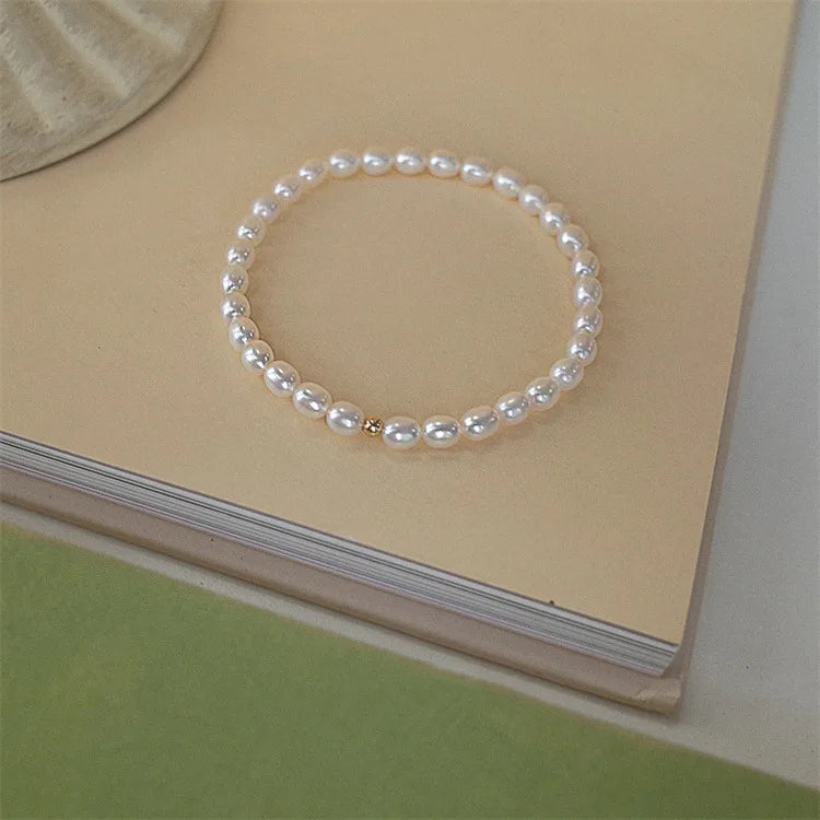 Women's Hotan Jade Pearl Bracelet for Banquet