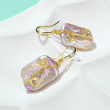 Women's Zircon Pearl Earrings Natural Oversized Pearls Stud Earrings