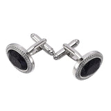 French Shirt Oval Cufflinks High-end Suit Cuffs Sleeve Studs