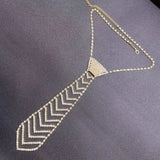 Women's Rhinestone Bow Tie Necklace Crystal Collar Dress Acc