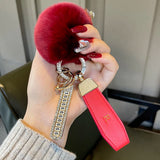 Cute Car Key Chain Schoolbag Pendant